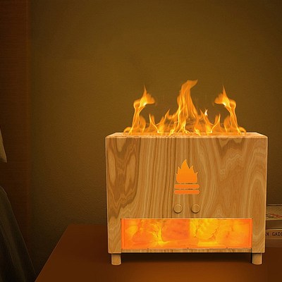 速发Simulation Flame Essential Oil Diffusers Moisturize Skin