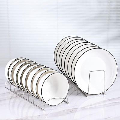 速发Dish runner kitchen organizer stainless steel plate rack