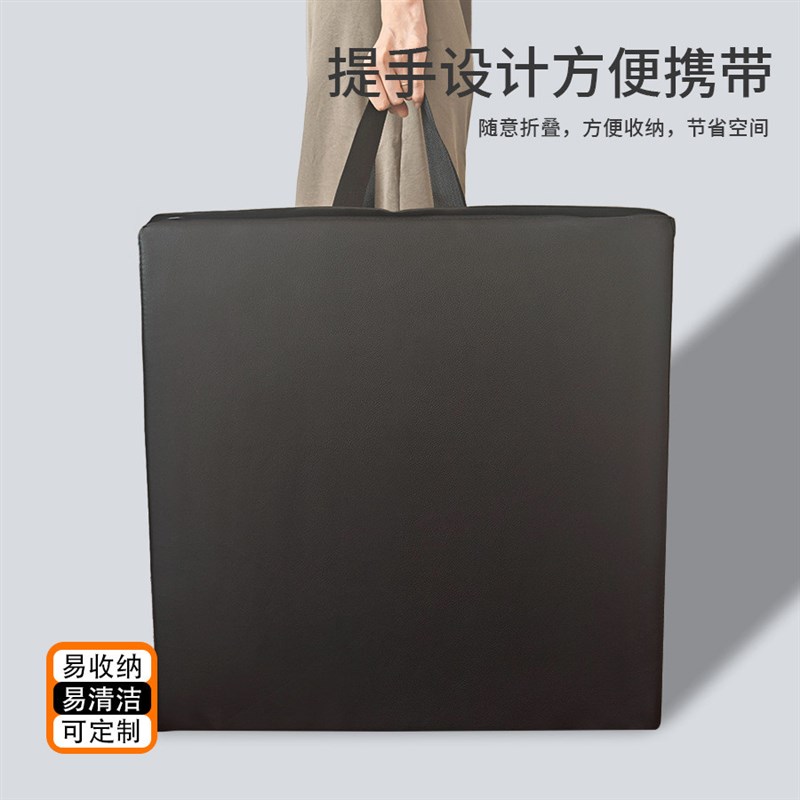 折叠健身体操垫三k折舞蹈瑜伽仰卧起做空翻垫多功能折叠海绵体操