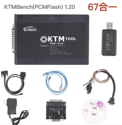 KTMOBD V1.20 PCMflash 67in1 KTMFLASH发动机电脑版读写设备通用
