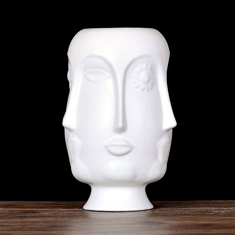 现代欧式新中式家居软装电视机柜陈列柜书桌装饰陶瓷摆件花瓶