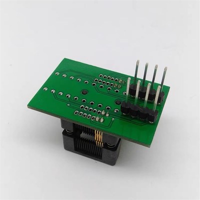 SSOP8烧录座 TSSOP8 8脚IC测试座 程式设计座 ots28-0.65-01