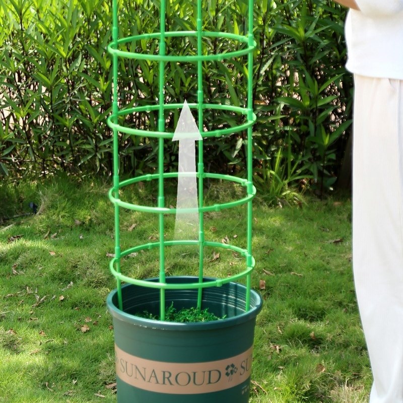 盆花支架加粗款可无限叠加花卉支架支撑圈爬藤架花架防倒伏支撑杆
