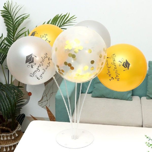 推荐15Pcs Congratulate Graduate Latex Balloon 2022 Graduatio