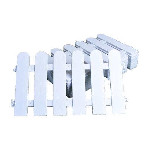 年桔年花围栏 白色pvc塑料栅栏花园花坛节日装饰 小篱笆小型栏栅