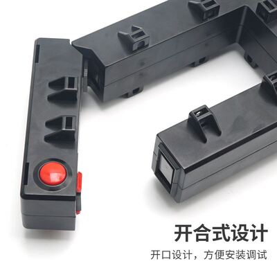 新新伊莱科开口式大电流互感器分离开合启方形铜排交流三相10005