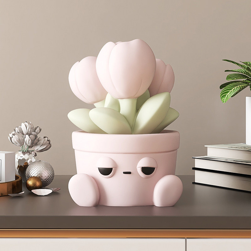 创意花朵摆件客厅酒柜玄关家居装饰品办公室桌面摆设乔迁新居礼品,家居饰品,桌面摆件,淘宝优惠券,粉丝福利购,淘宝优惠卷