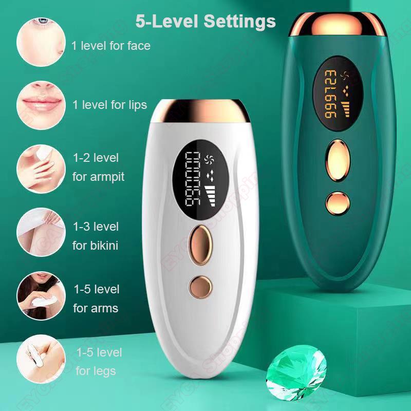 网红600,000 Flash Permanent IPL Epilator Laser Hair Removal