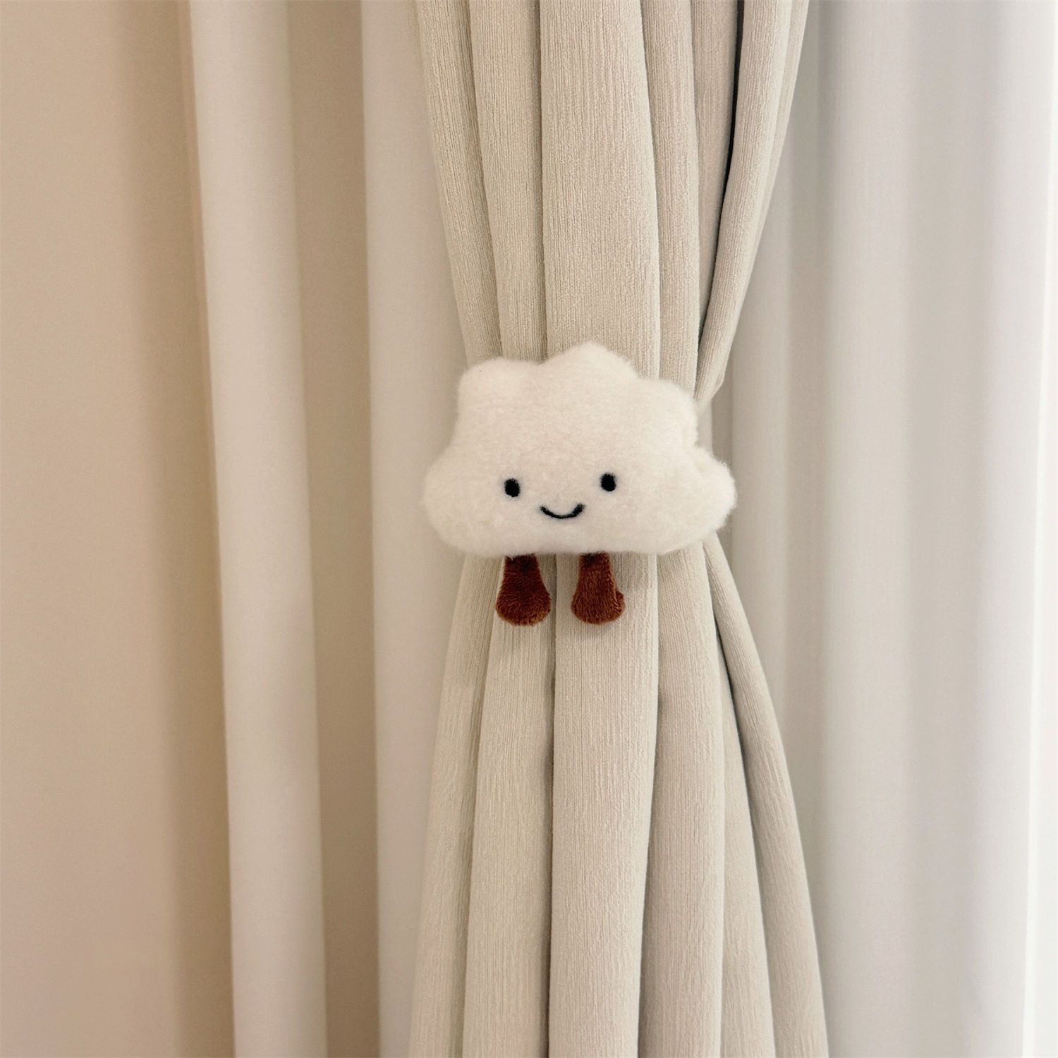 云朵窗帘绑带家用卡通窗帘扣绑绳