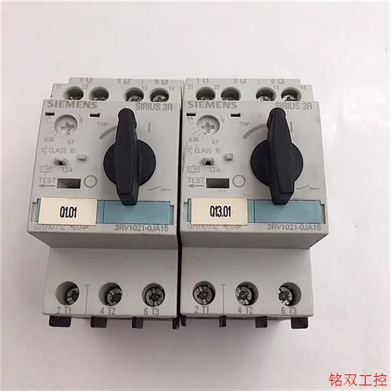 议价直拍不发:拆机断路器3RV102D1-0JA15 0.7-1A成色