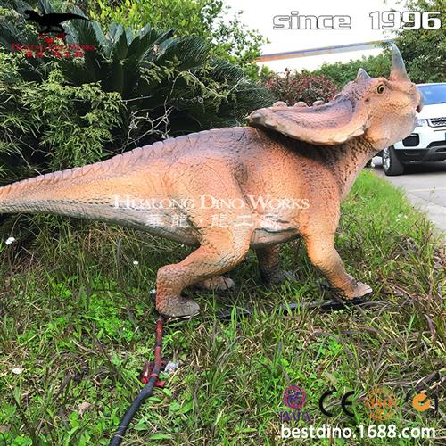 大型展览展出制作公司自贡仿真工艺品制作工厂仿真硅胶短脚龙模型