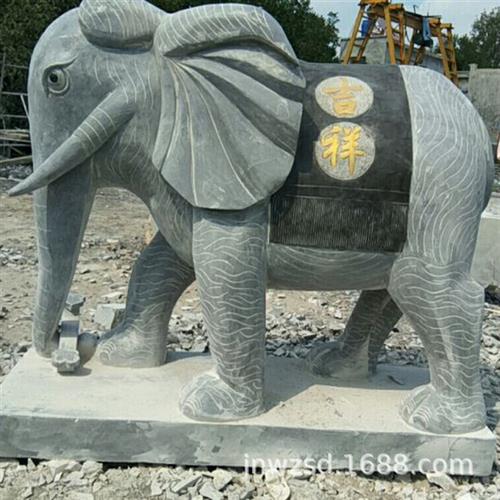 济宁青石大象图片大全浙江石象生产厂家上海石头象价格