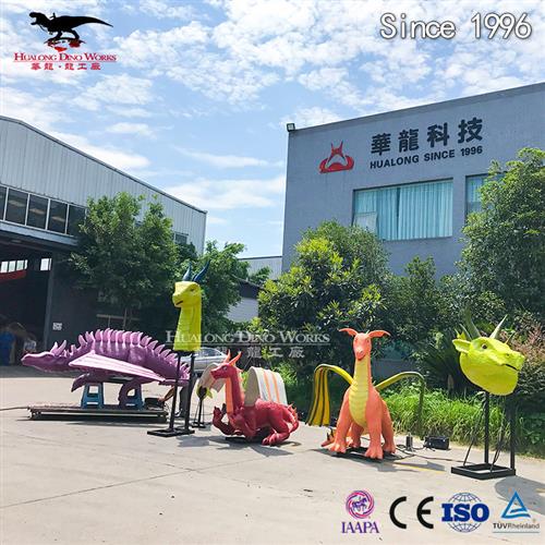仿真飞龙模型制造公司仿真西方龙恐龙展厅博物馆展览馆展览展品