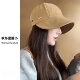 网红韩系鸭舌帽女2026新款 加大加深渔夫帽秋冬显脸小大帽檐马术帽