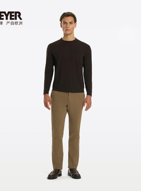 MEYER德国迈雅 休闲裤子男士柔软高弹粗斜纹宽松版99365-BERLIN