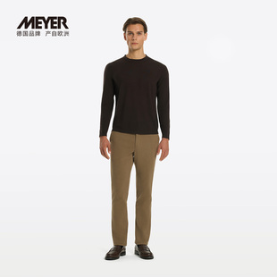 99365 MEYER德国迈雅 柔软高弹粗斜纹宽松版 子男士 BERLIN 休闲裤