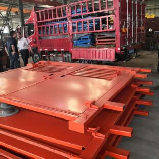 矿井巷道通风全自动无压风门 多规格参数的防火栅栏门 防水密闭门