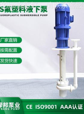 F系列液下 泵无堵塞化工泵 立式液下IOF无泄漏 Y化泵工可定