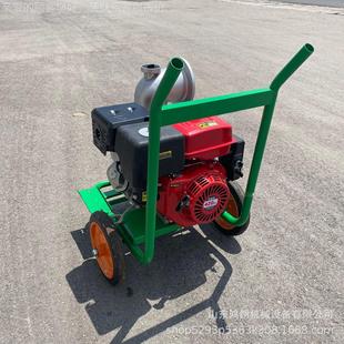 款 WP40四大排量油汽抽水泵离心泵 外贸汽油水泵家171用便寸携式