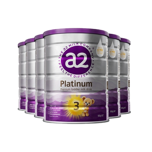 [6罐装]a2三段奶粉婴儿配方紫白金3段奶粉澳洲版进口A2蛋白1-4岁