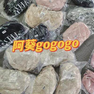 现货韩国小众Carlyn云朵包泡泡褶皱大容量单肩斜挎腋下包cozy m/L