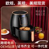 5.5L跨境空气炸锅家用大容量电炸锅欧规美规英规现货AirFryer