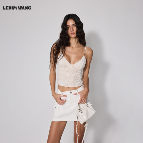 LEDIMWANG蕾丝网纱内搭背心吊带