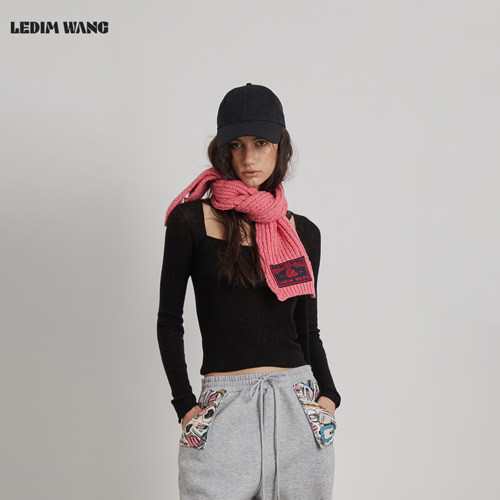 LEDIMWANG纯棉亲肤香肠纱围巾