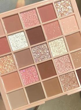 眼影盘2025年旗舰店新款大地色珠光哑光小众品牌平价学生官方正品