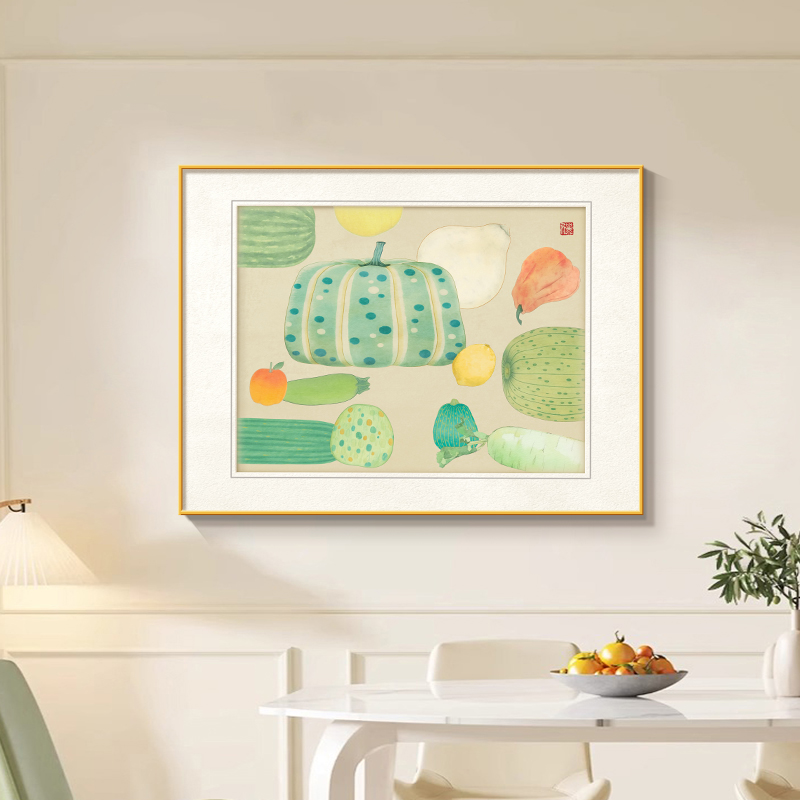 五谷丰登电表箱装饰画新款