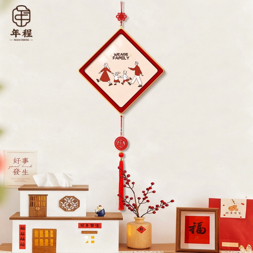 【热销爆款】一家三口装饰画挂饰