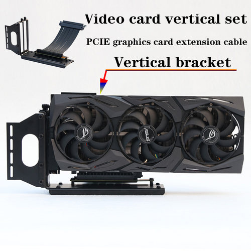 好货PCI- E 3.0 16X Graphics Card vertical kickstand/base ATX