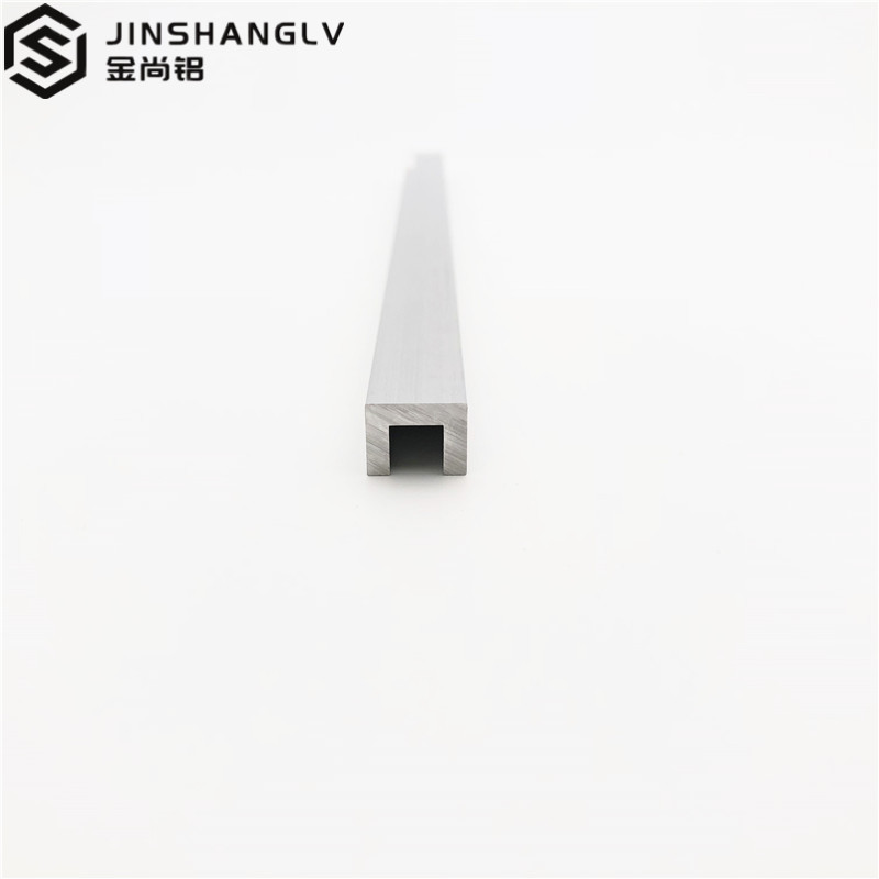 槽铝13x10x3铝合金u型槽型材内径7mm单水槽导轨铝包边条铝合金槽