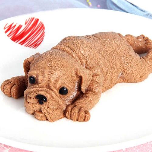 好货Silicone Cute Dog Cakes Chocolate Cake Baking Mold Cute