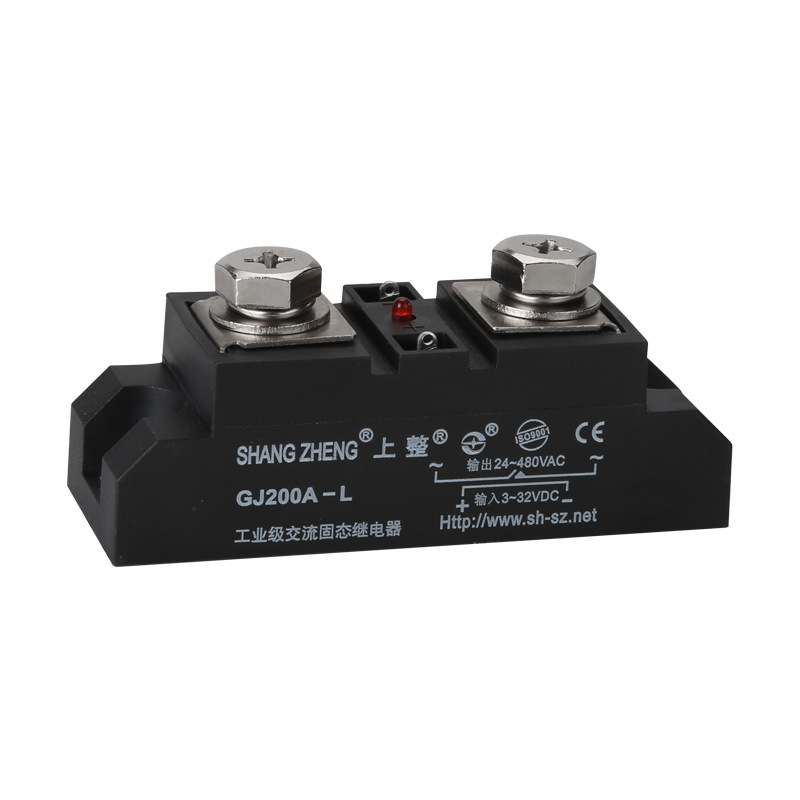 【定制】 单相GJ200A H3200Z电加热直流控交流工业级固态继电器