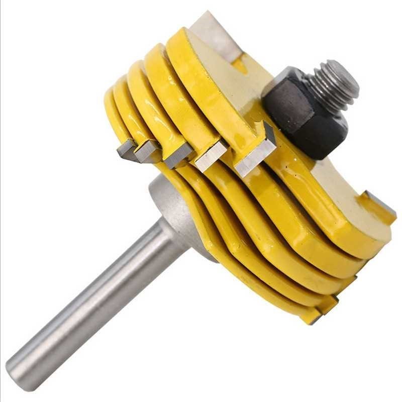 High Quality 2pcs/set Slot Cutter 3 Wing Router Bit Set 1/2&
