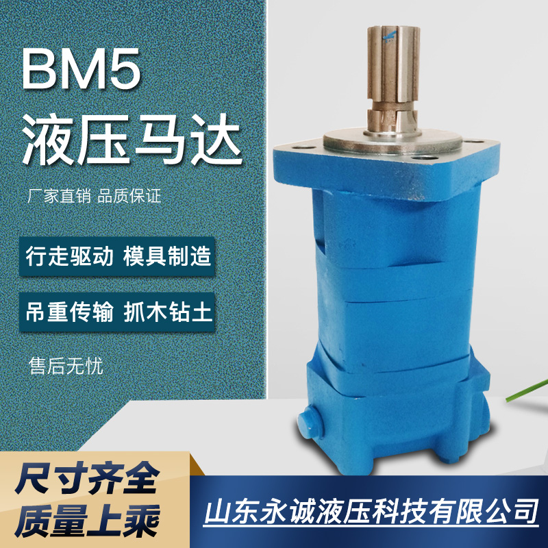 液压油马达BM5-80 100 125 160 200 250 315 400 500摆线马达