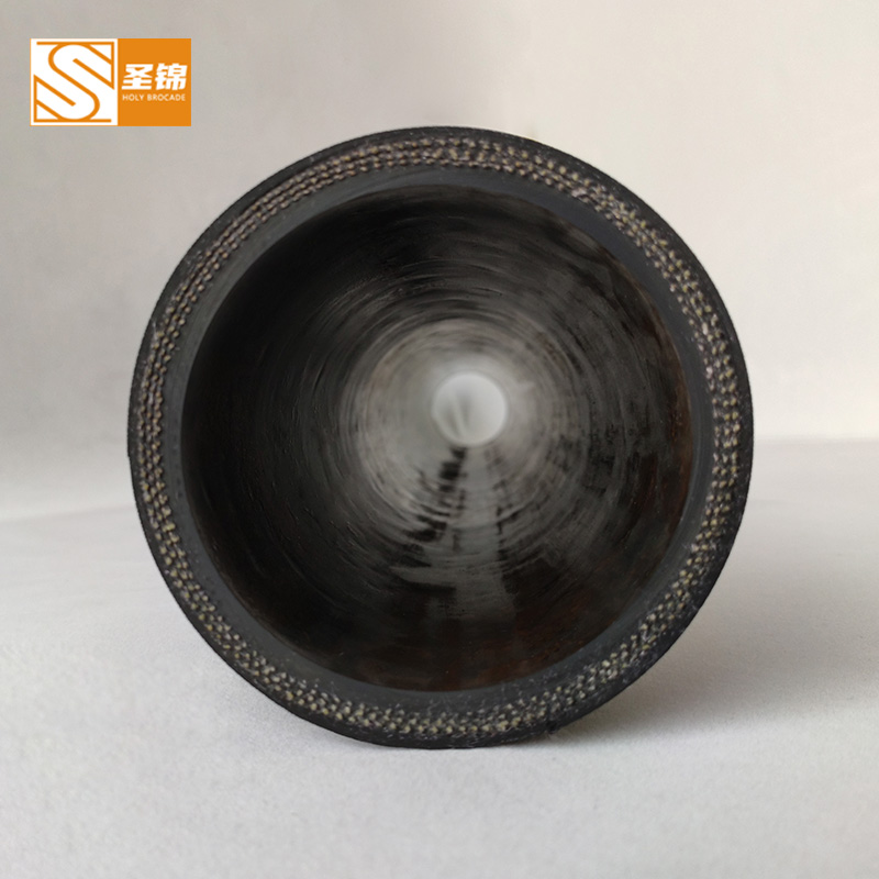 新黑色夹布橡胶管挖土机耐油胶管高压油管水管高压软管液压胶管1