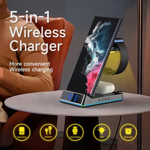 好货3 in 1 Folding Wireless Charging Station For Galaxy Watc