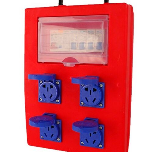 极速手提式移动电箱工地临时小电箱盒三级配电箱漏电保护器工业插