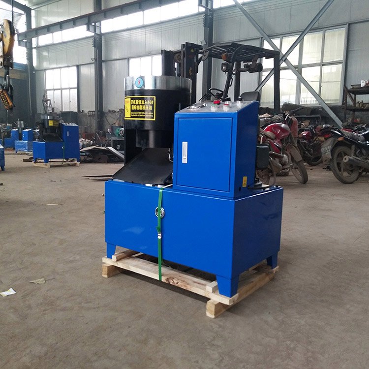 小型液压油管压管机 全自动钢管缩管机 铝管束口机供应