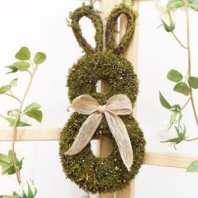 好货Kawaii Rabbit Hanging Ornament for Easter Decoration