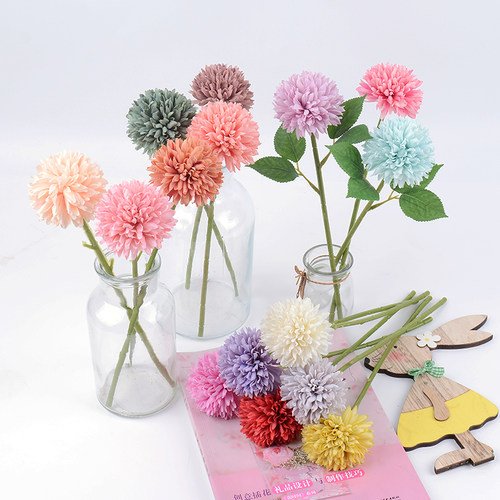 好货29cm Dandelion Artificial Flowers Bouquet Silk Fake Flow