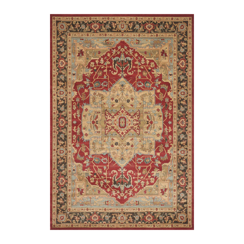 美式复古地毯客厅卧室书房茶几垫家用土耳其摩洛哥做旧大面积地垫