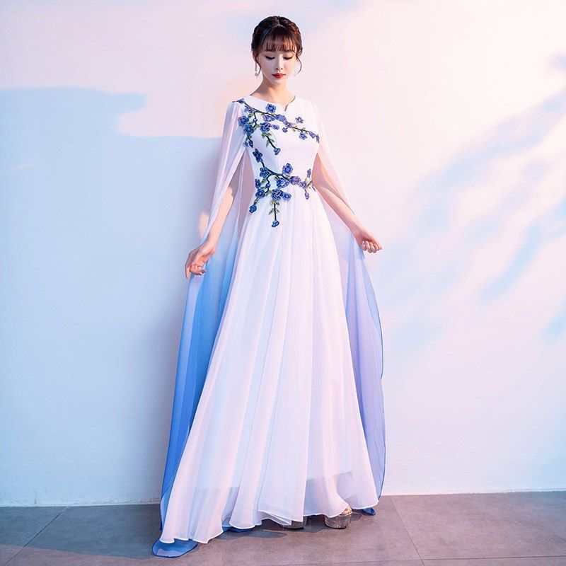 合唱服长裙古筝演出服中国风大合唱团开场舞礼服红歌比赛服装,女装/女士精品,礼服/晚装,淘宝优惠券,粉丝福利购,淘宝优惠卷