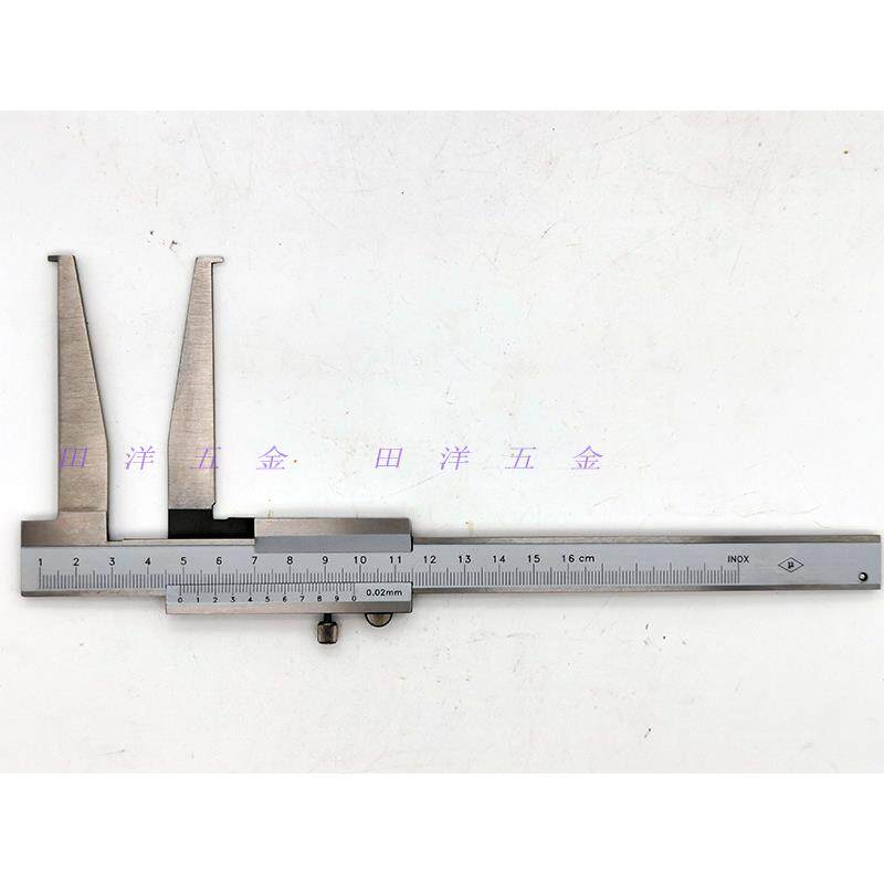 江西内沟槽游标卡尺10-160/26-200/30-300mm上爪