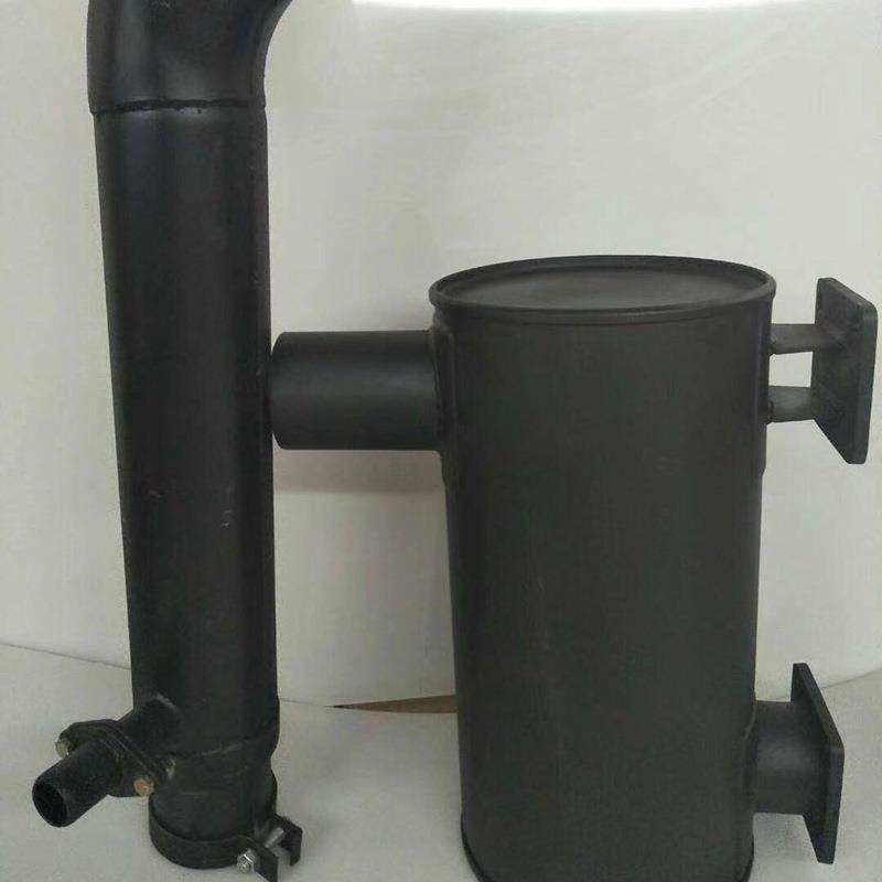 柳工临工徐工常林龙工50装载机铲车配件潍柴WD615消声器排气管
