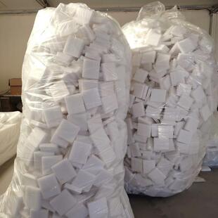 白色珍珠棉片水果托快递运输泡沫垫片废料便宜处理