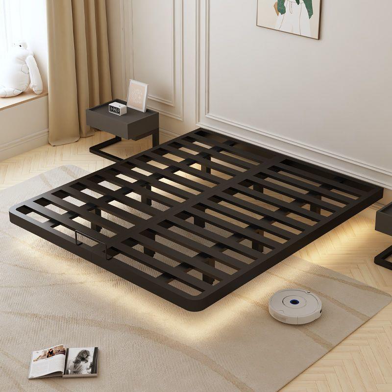 Tal悬浮床双人床家用不锈钢悬空铁艺床加厚加粗钢架床现代简约铁