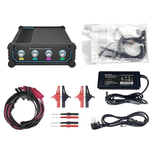 Micsig VATO2004 200MHz 4通道示波器专业便携式1GSa/s汽车示波器